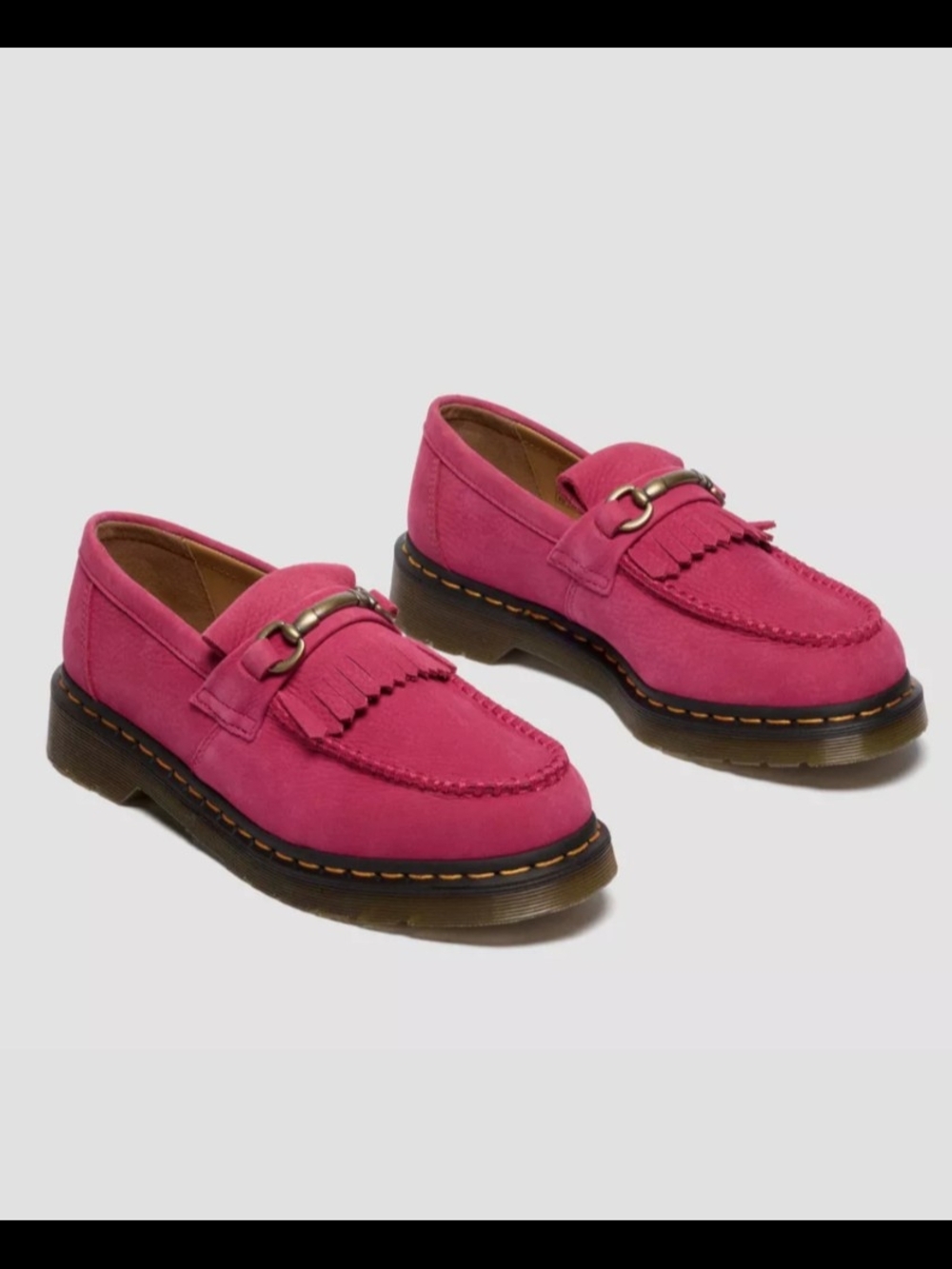 Dr. martens Adrian Snaffle Milled Nubuck Loafers 9M/10W DS NB